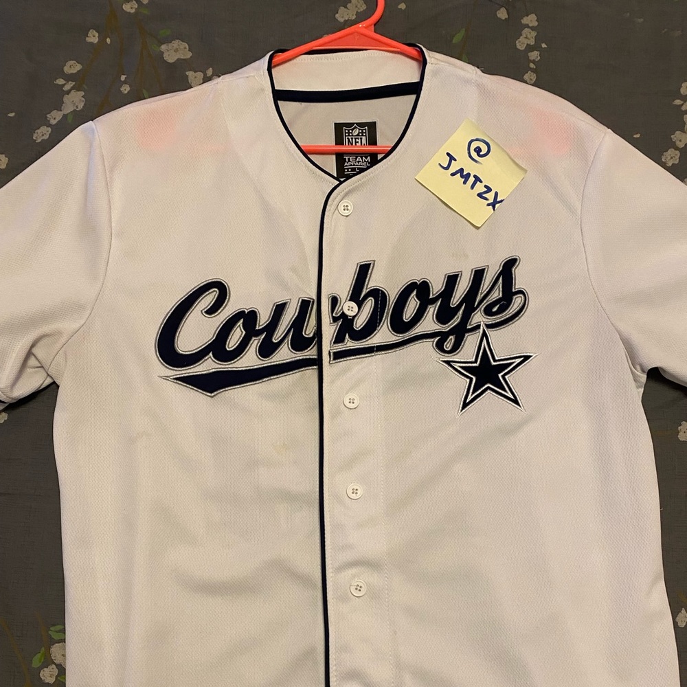 Cowboys button up jersey
